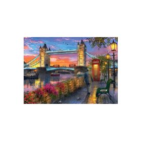 Ravensburger 150335 Köprüde Gün Batımı 1000 Parça Puzzle