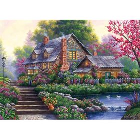 Ravensburger 151844 Romantic Cottage 1000 Parça Puzzle