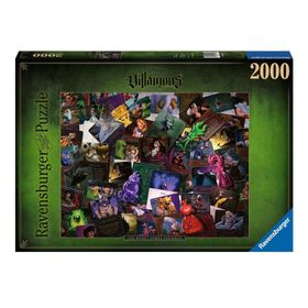 Ravensburger 165063 2000 Parça WD Vill Karakterler Puzzle