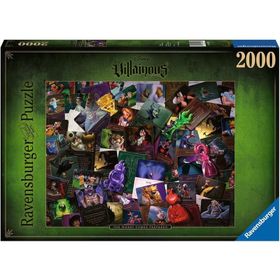 Ravensburger 165063 2000 Parça WD Vill Karakterler Puzzle