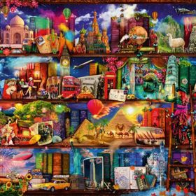 Ravensburger 166855 Kitapların Dünyası 2000 Parça Puzzle