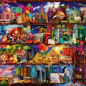 Ravensburger 166855 Kitapların Dünyası 2000 Parça Puzzle