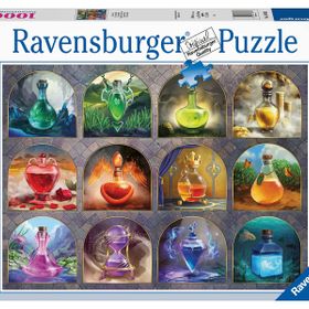Ravensburger 16816 - Sihirli iksir - 1000 Parça Yapboz Yetişkinler ve 14 Yaşından Büyük Çocuklar için, Fantezi Motifli Yapboz Puzzle