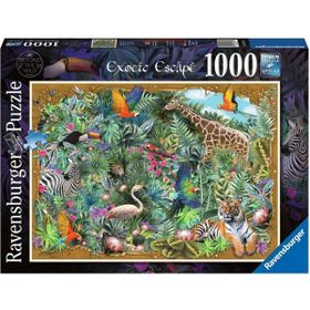 Ravensburger 168279 1000 Parça Egzotik Hayvanlar Puzzle