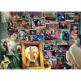 Ravensburger 168866 Disney Villains Cruella De Vil Renkli 1000 Parçalı Puzzle