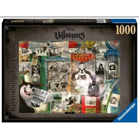 Ravensburger 168873 Disney Villains Pete Renkli 1000 Parçalı Puzzle