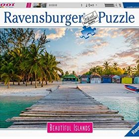 Ravensburger 169122 1000 Parça Çok Renkli Maldivler Puzzle