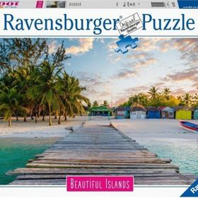 Ravensburger 169122 1000 Parça Çok Renkli Maldivler Puzzle