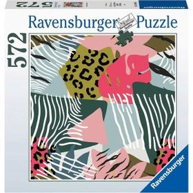 Ravensburger 169290 Hayvan Desenleri 500 Parça Puzzle