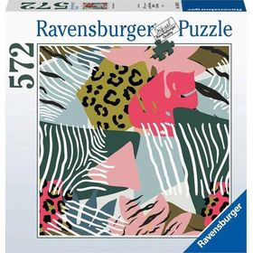 Ravensburger 169290 Hayvan Desenleri 572 Parça Puzzle 500 Parça Puzzle