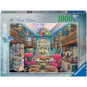 Ravensburger 169597 1000 Parça Saray Kütüphane Puzzle