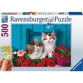 Ravensburger 169931 Kedicikler 500 Parçalı Puzzle