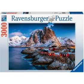 Ravensburger 170814 Hamnoy Norveç 3000 Parça Puzzle