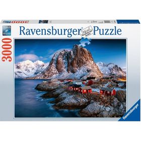 Ravensburger 170814 Hamnoy Norveç 3000 Parça Puzzle