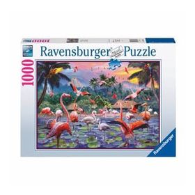 Ravensburger 170821 1000 Parça Pembe Flamingolar Puzzle