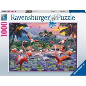 Ravensburger 170821 1000 Parça Pembe Flamingolar Puzzle