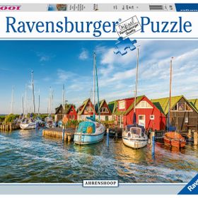Ravensburger 170920 Romantik Liman Renkli 1000 Parçalı Puzzle