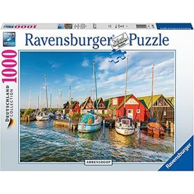 Ravensburger 170920 Romantik Liman Renkli 1000 Parçalı Puzzle