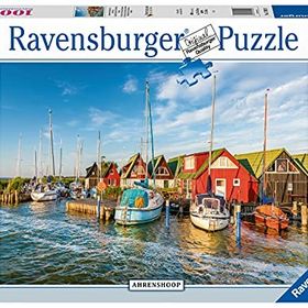 Ravensburger 170920 Romantik Liman Renkli 1000 Parçalı Puzzle