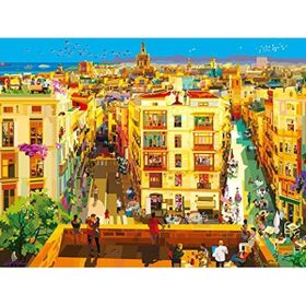 Ravensburger 171927 Valensiyada Yemek 1500 Parçalı Puzzle
