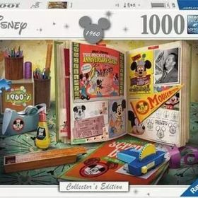 Ravensburger 175857 1000 Parça Walt Disney Mickey Mouse 1960 Puzzle