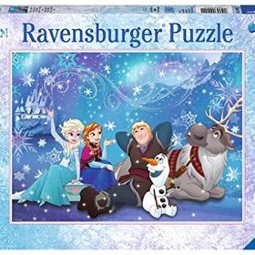 Ravensburger 19111 WD Frozen2 Ice Magic 100 Parça Puzzle