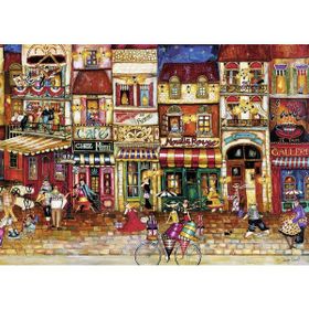 Ravensburger 194087 Streets Of Fransa Sokakları 1000 Parça Puzzle