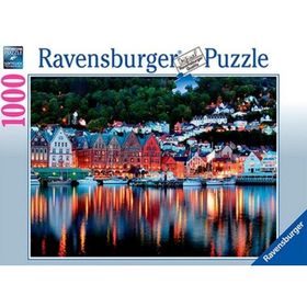 Ravensburger 196067 Amsterdam'da Bisiklet 1000 Parça Puzzle