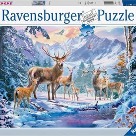 Ravensburger 199495 1000 Parça Karaca ve Geyik Puzzle