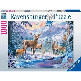 Ravensburger 199495 1000 Parça Karaca ve Geyik Puzzle