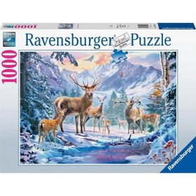 Ravensburger 199495 1000 Parça Karaca ve Geyik Puzzle