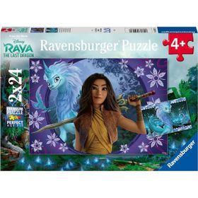 Ravensburger 2x24 P - Sisu, The Last Dragon/disney Raya and the Last Dragon Puzzle