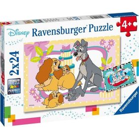 Ravensburger 2x24P WD Favori Hayvanlar Puzzle