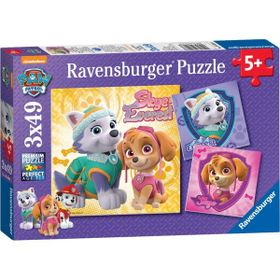 Ravensburger 3 Adet 49 Parçalı Paw Patrol Puzzle