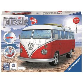 Ravensburger 3 Boyutlu VW Bus 162 Parça Plastik Puzzle