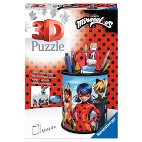 Ravensburger 3D 11278 - Utensilo Miraculous - 54 parça Puzzle