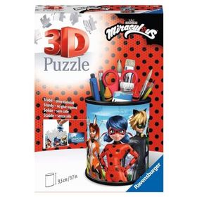Ravensburger 3D 11278 - Utensilo Miraculous - 54 parça Puzzle