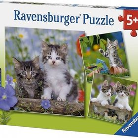 Ravensburger 3x49 Parça Kedi Yavruları Puzzle