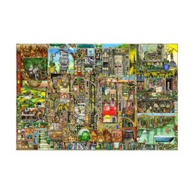 Ravensburger 5000 Parça C Thompson Şehir Puzzle