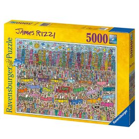 Ravensburger 5000 Parça James Rizzi Şehir Puzzle