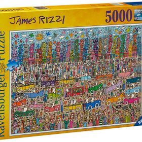 Ravensburger 5000 Parça James Rizzi Şehir Puzzle