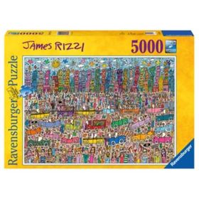 Ravensburger 5000 Parça James Rizzi Şehir Puzzle