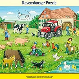 Ravensburger 50246 11 Parçalı Köyde Yaz Büyük Çerçeveli Puzzle