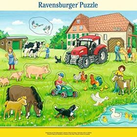 Ravensburger 50246 11 Parçalı Köyde Yaz Büyük Çerçeveli Puzzle