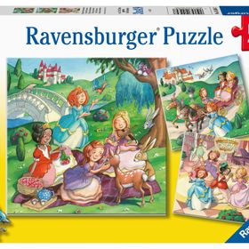 Ravensburger 55647 3x49 Küçük Prensesler Parçalı Puzzle