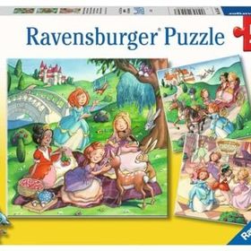 Ravensburger 55647 3x49 Küçük Prensesler Parçalı Puzzle