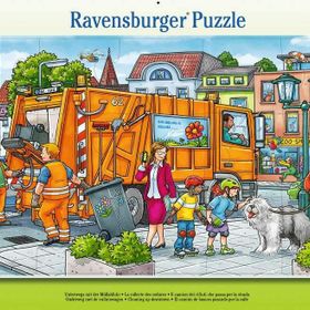 Ravensburger 61624 Çocuk 15 Parça Çöp Toplama Puzzle