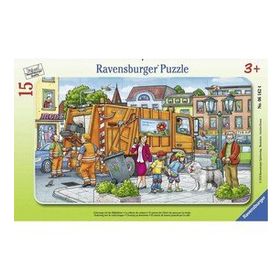 Ravensburger 61624 Çocuk 15 Parça Çöp Toplama Puzzle