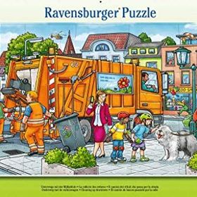 Ravensburger 61624 Çocuk 15 Parça Çöp Toplama Puzzle