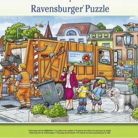 Ravensburger 61624 Çocuk 15 Parça Çöp Toplama Puzzle